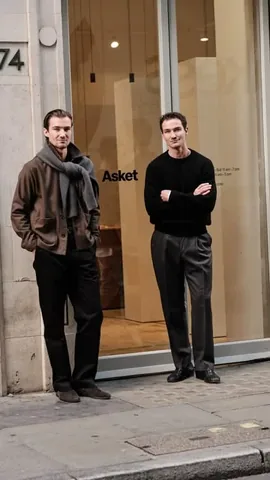 twinbrett Instagram post about Asket brand philosophy