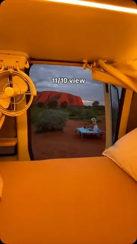 twosometravellers Instagram post about Uluru sunset experience
