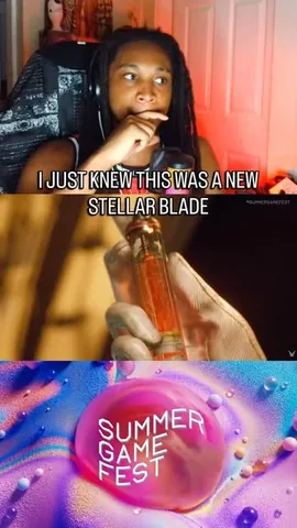 tygeesensei Instagram post about Stellar Blade Bloodrain trailer