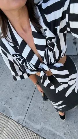 uptownwithellybrown Instagram post about Miami evening outfit