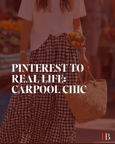 uptownwithellybrown Instagram post about Carpool outfit ideas