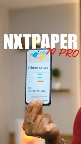 uravgconsumer Instagram post about TCL NXTPAPER 70 Pro