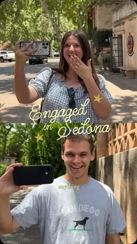 utterlymelanie Instagram post about Engagement announcement