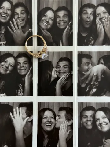 utterlymelanie Instagram post about Engagement announcement