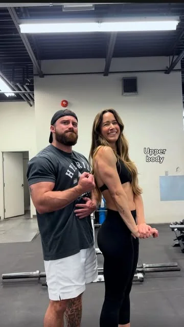 valentinalequeux Instagram post about Strength training and wellbeing