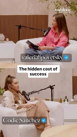 valerialipovetsky Instagram post about The cost of ambition