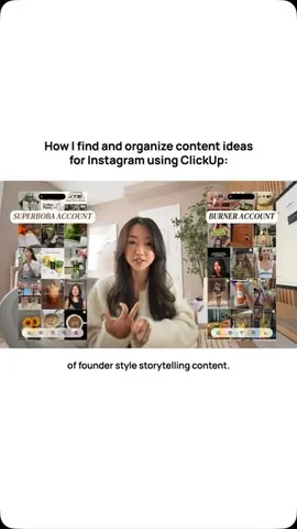 vanessalau.co Instagram post about Content planning