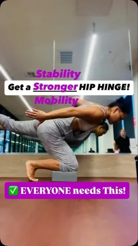 venus2bfab Instagram post about Hip hinge technique