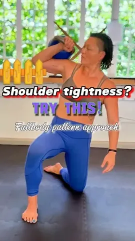 venus2bfab Instagram post about Shoulder mobility exercise