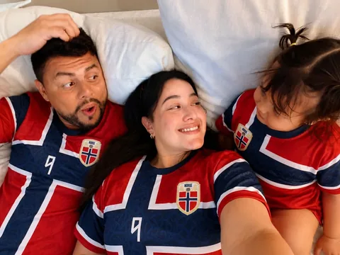 vicfreestyle Instagram post about Norwegian football support
