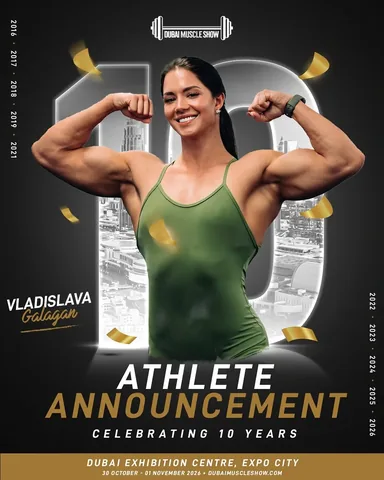 vladigalagan Instagram post about Fitness event promotion