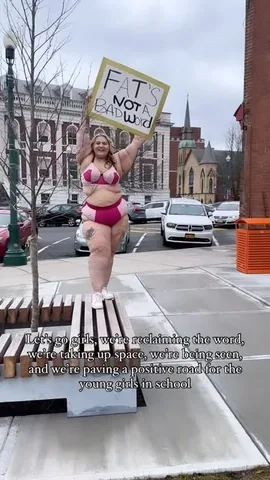 voluptuousleah Instagram post about Fat acceptance