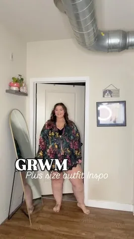voluptuousleah Instagram post about Plus size outfit styling