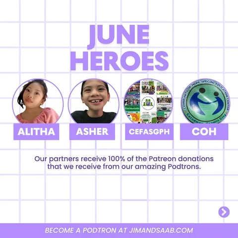 wakeupwithjimandsaab Instagram post about Charitable mission and monthly heroes
