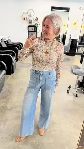 wandalovessharing Instagram post about Haircut and outfit styling