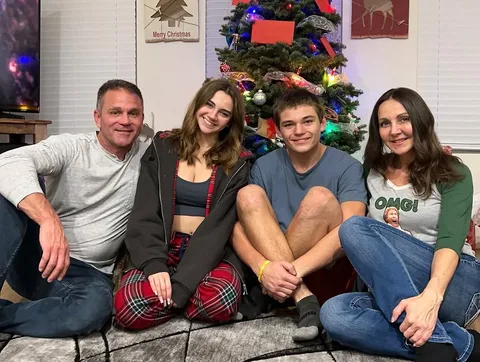 wearethedavises Instagram post about New Year celebration