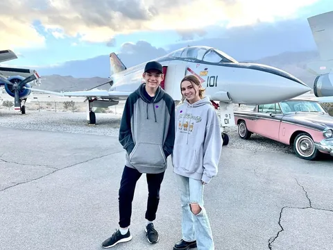 wearethedavises Instagram post about New Year celebration