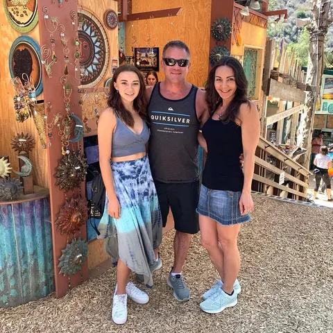 wearethedavises Instagram post about Festival outing