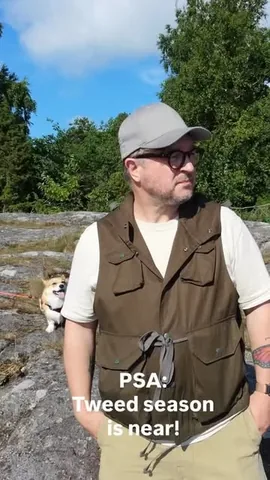 welldresseddad Instagram post about Preparing wool clothing for tweed season