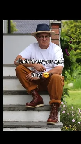 welldresseddad Instagram post about Age and personal style