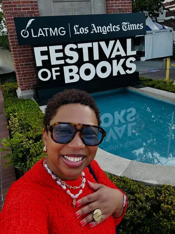 wellreadblackgirl Instagram post about Literary festival recap