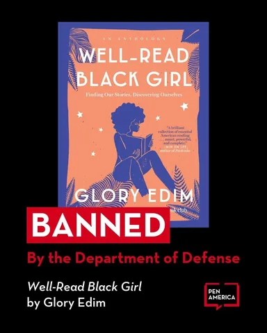 wellreadblackgirl Instagram post about Book bans and freedom to read