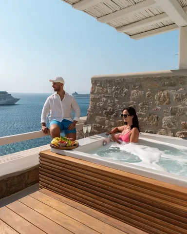 weloveourlife Instagram post about Mykonos travel