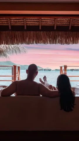 weloveourlife Instagram post about Four Seasons Bora Bora villa