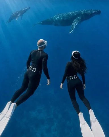 weloveourlife Instagram post about Whale watching in Moorea