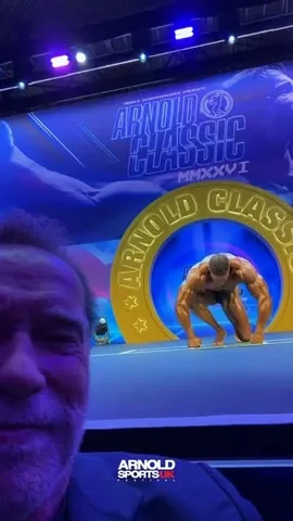wesleyvissers Instagram post about Arnold Sports UK event