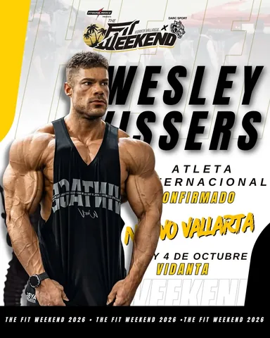 wesleyvissers Instagram post about The Fit Weekend appearance