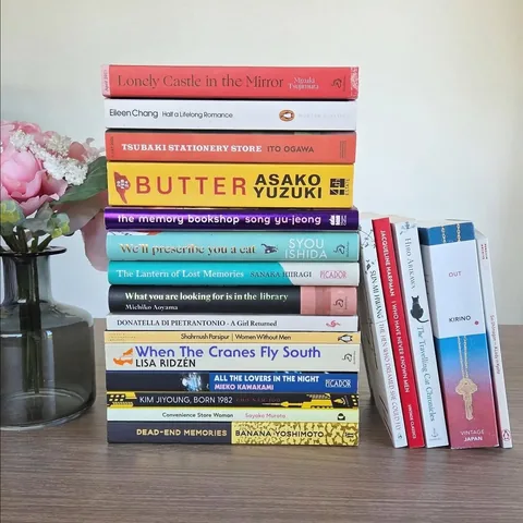 whatsallyreadnext Instagram post about Women in translation literature