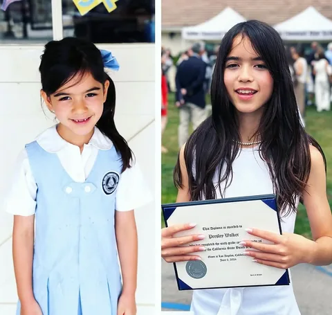 whatsupelle Instagram post about School milestone