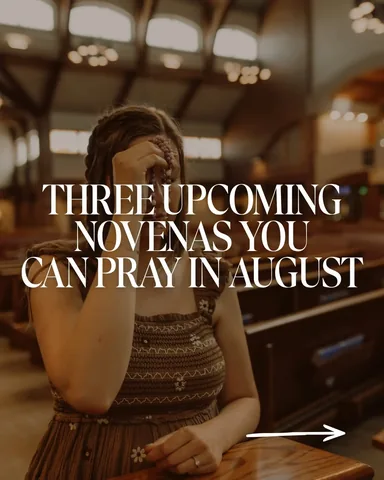 whitney.haahr Instagram post about Catholic novenas