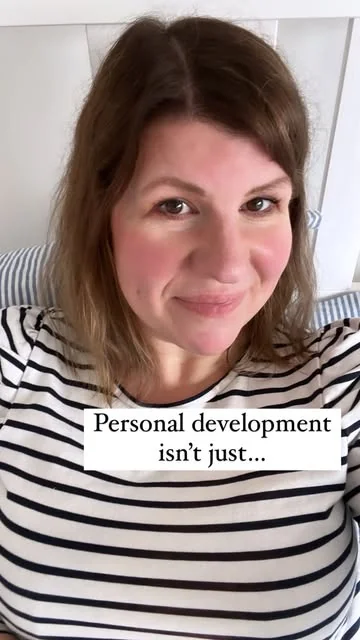 wholeheartedlylaura Instagram post about Personal development through motherhood