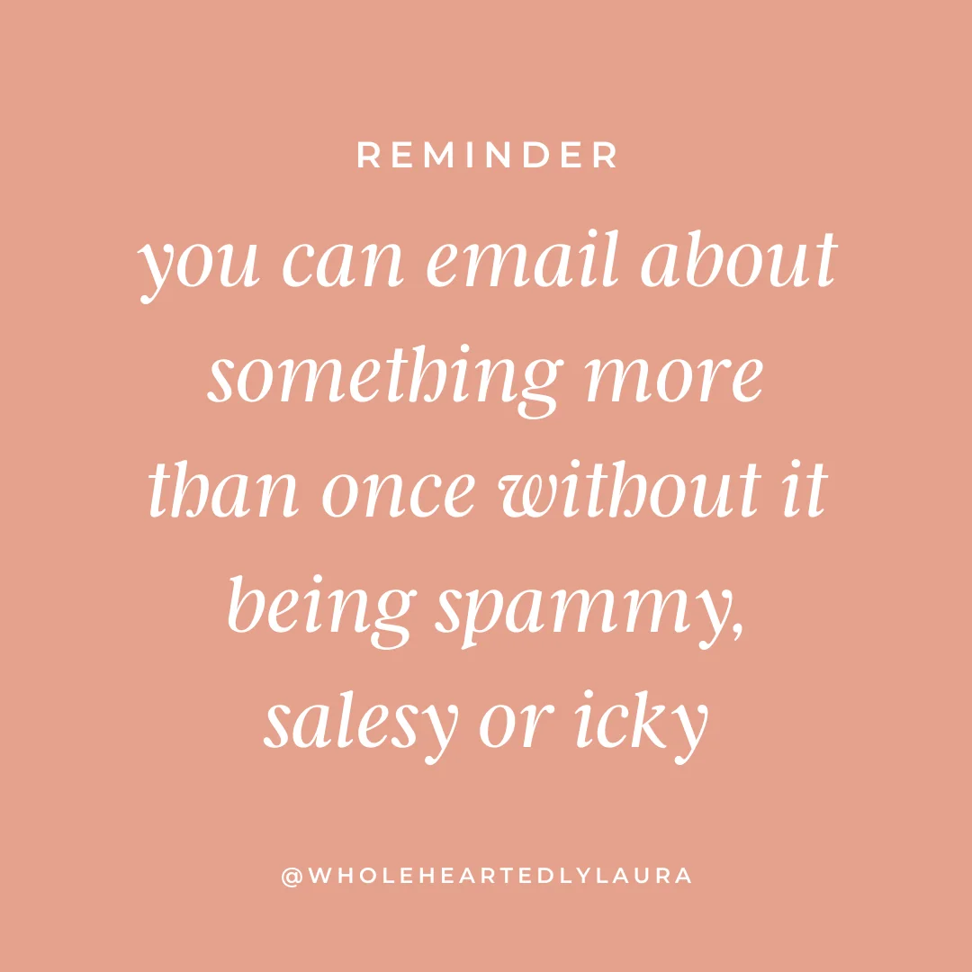 wholeheartedlylaura Instagram post about Selling coaching services