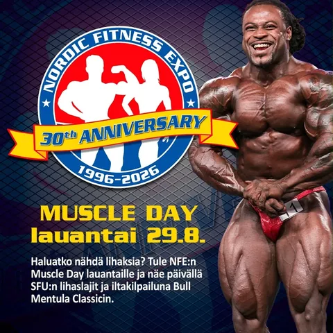 william_bonac Instagram post about Fitness expo appearance