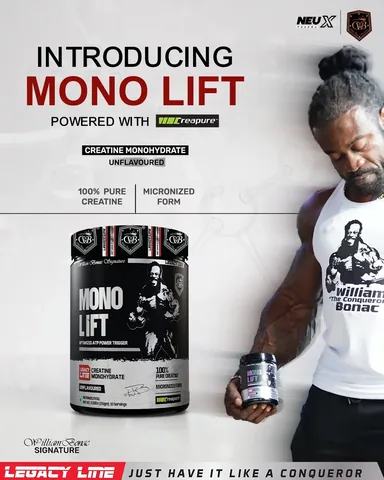 william_bonac Instagram post about Creatine supplement