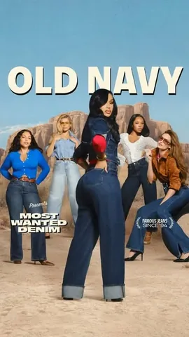 wisdm Instagram post about Old Navy fall denim campaign