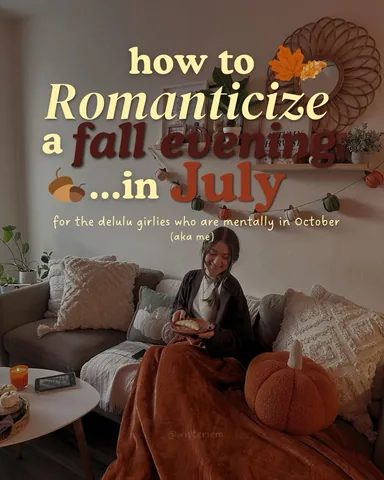 wisteriem Instagram post about Summerween autumn lifestyle