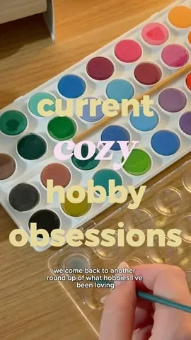 wisteriem Instagram post about Cozy hobbies