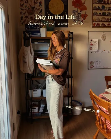withkendra Instagram post about Homeschooling