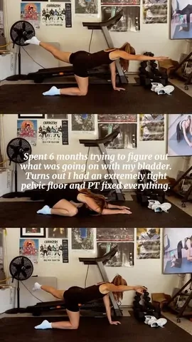 withkendra Instagram post about Pelvic floor health