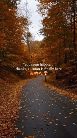 womanon Instagram post about Autumn enthusiasm