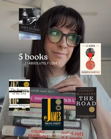 worldswithinpages Instagram post about Book list