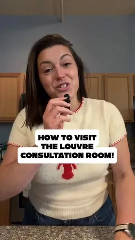 worldwidehoneymoon Instagram post about Louvre Consultation Room access