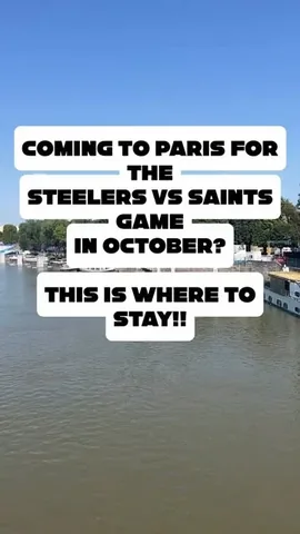 worldwidehoneymoon Instagram post about Paris accommodation for NFL game