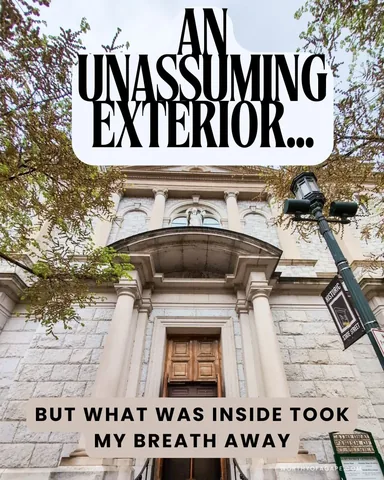 worthyofagape Instagram post about Saint Patrick Cathedral in Harrisburg