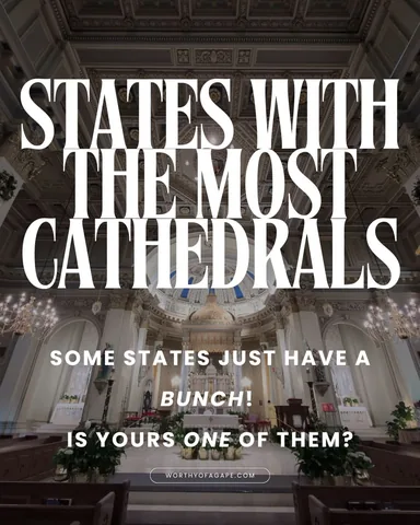 worthyofagape Instagram post about U.S. Catholic cathedrals