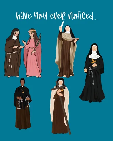 worthyofagape Instagram post about Human made Catholic art